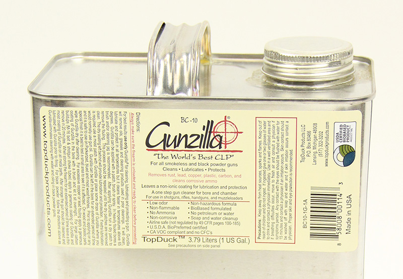 Gunzilla BC10 1 gallon Can USDA BioPreferred "The World's Best CLP"