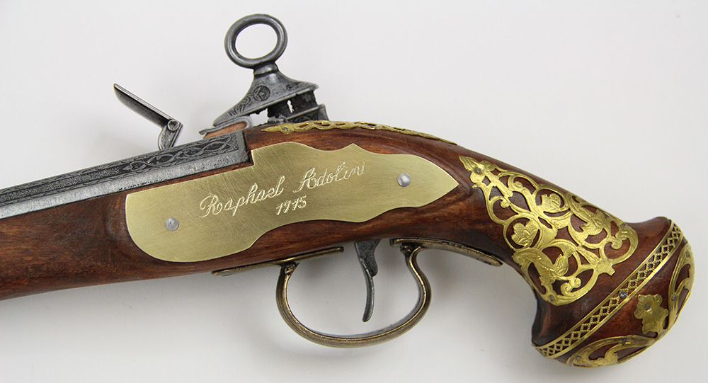PREDATOR 2 (1990) Raphael Adolini 1715 Flintlock Pistol Prop eBay