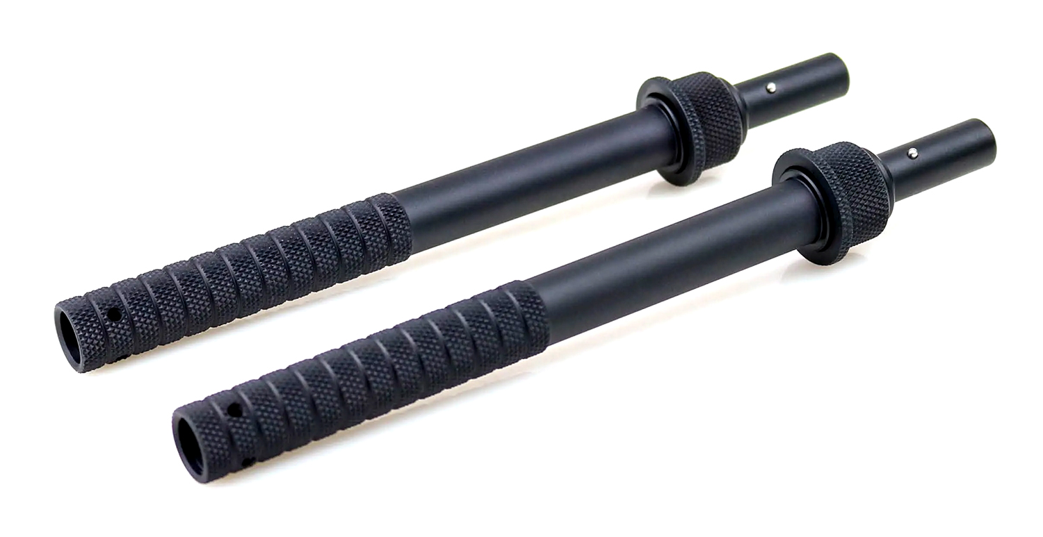 BT85 Atlas Adjustable Leg Extensions A.L.E. B&T Accu-Shot Pair for