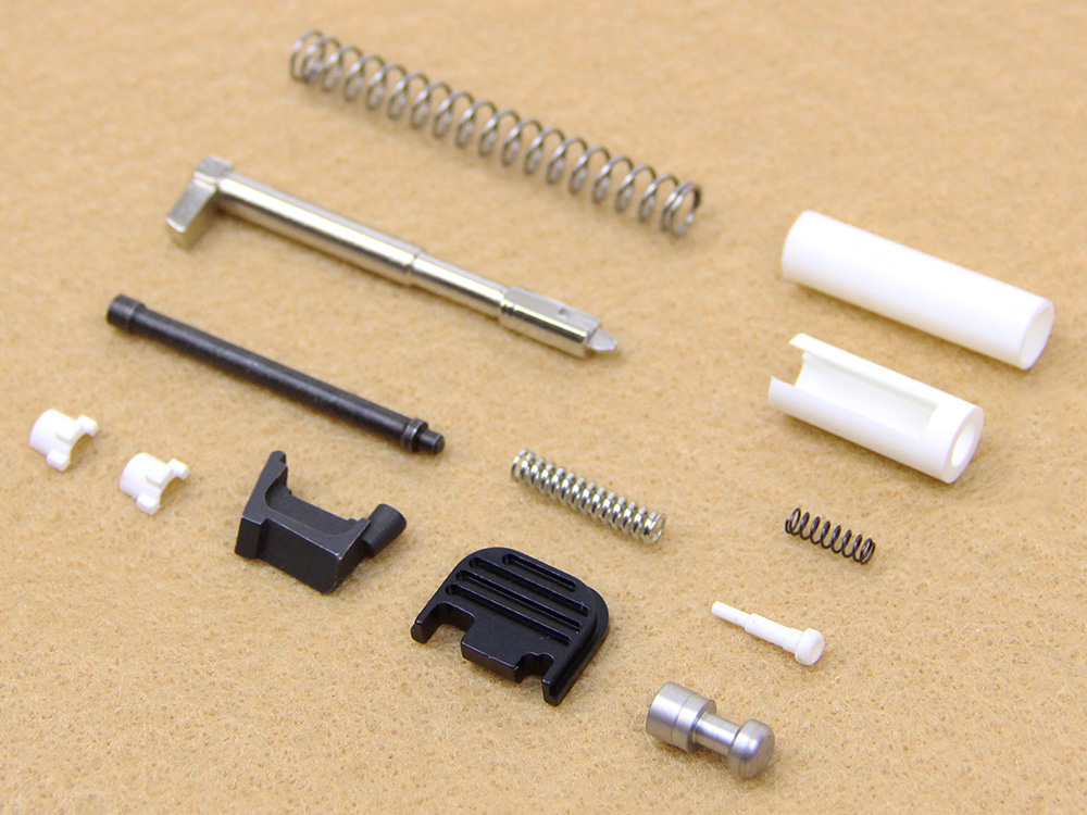 thumbnail image 2 of King Glock Stainless Steel Extended Parts Kit For Gen 3 Glock 22, 23, 27, 35 – Includes Pins, Made In USA 2 of 6