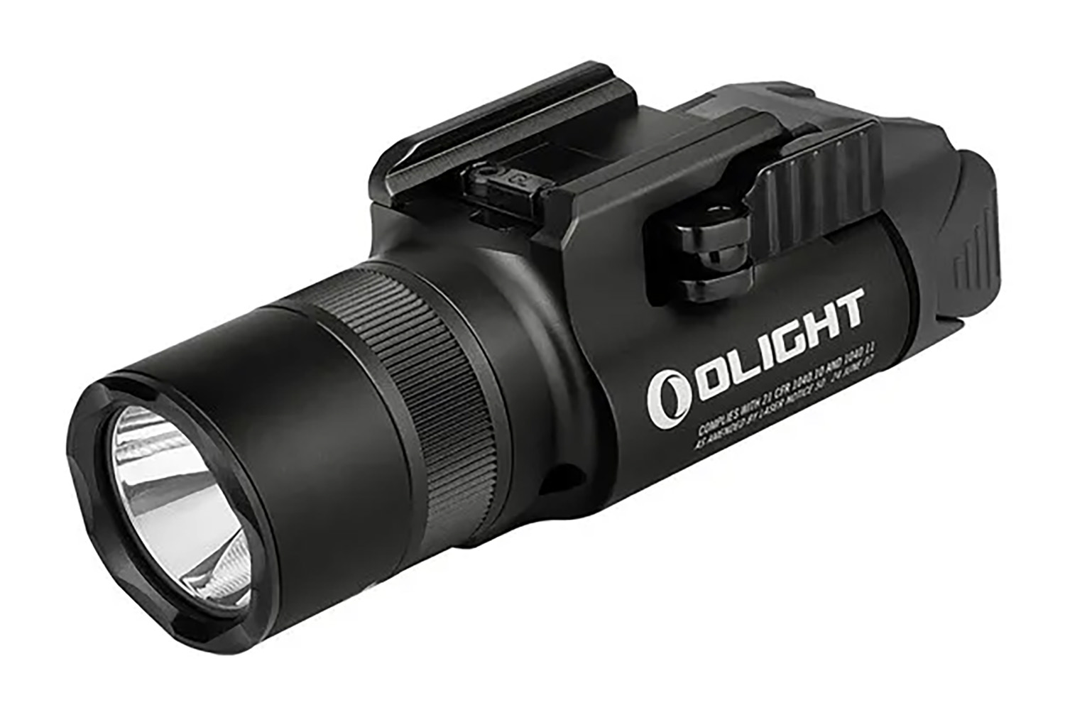 Olight BALDR Pro R Black Tactical Flashlight - 1350 Lumens, Laser
