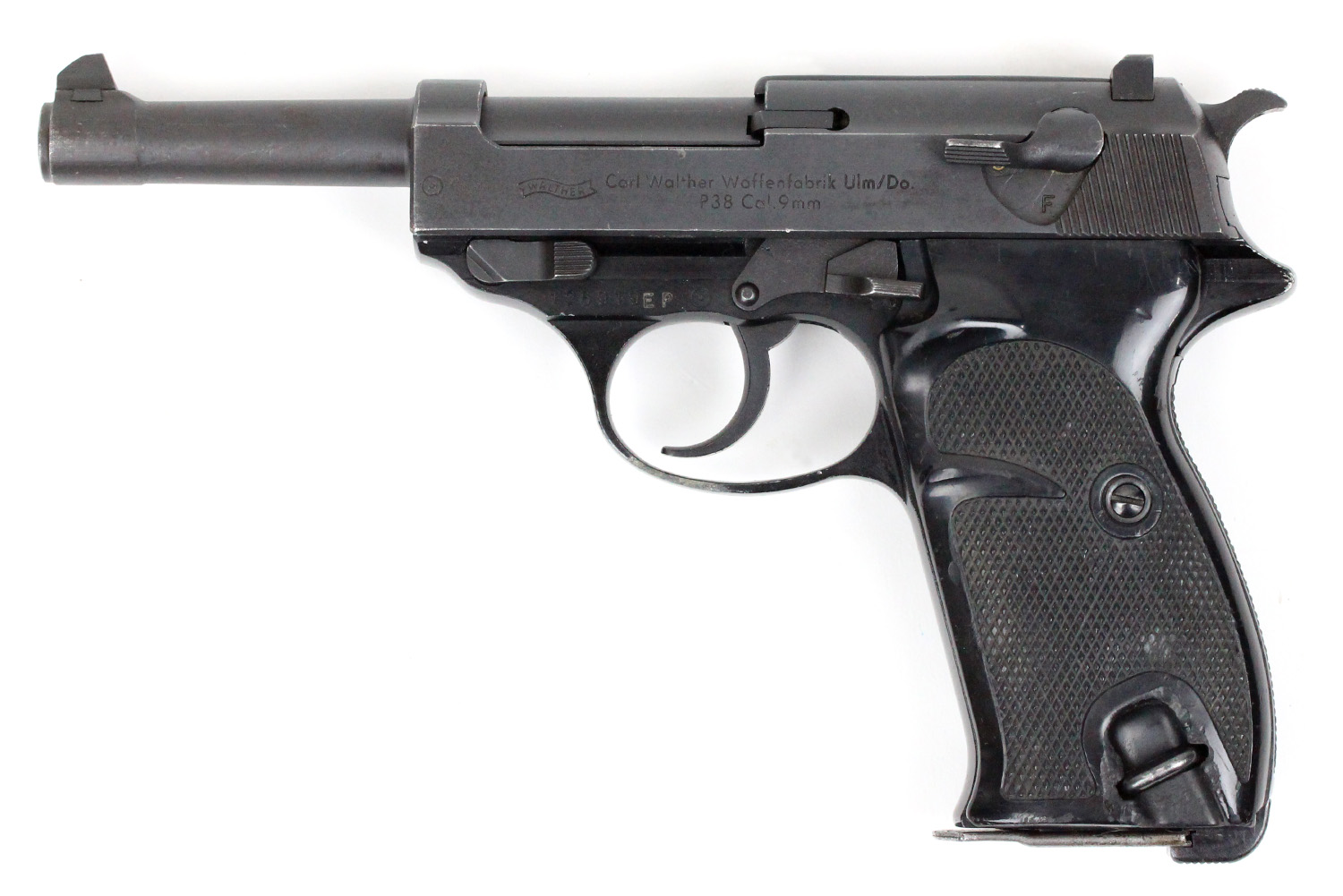 Walther P38 Bundeswehr Issue from 1961 with Serial 126919EP - Semi Auto ...